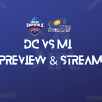 DC vs MI: Match Preview & Streaming Details
